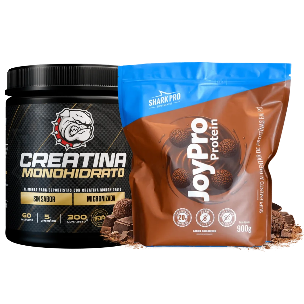 Creatine FDA Strongest + Whey Protein JoyPro