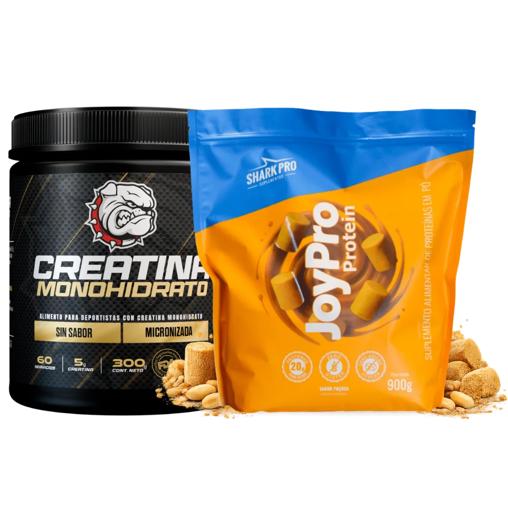 Creatine FDA Strongest + Whey Protein JoyPro