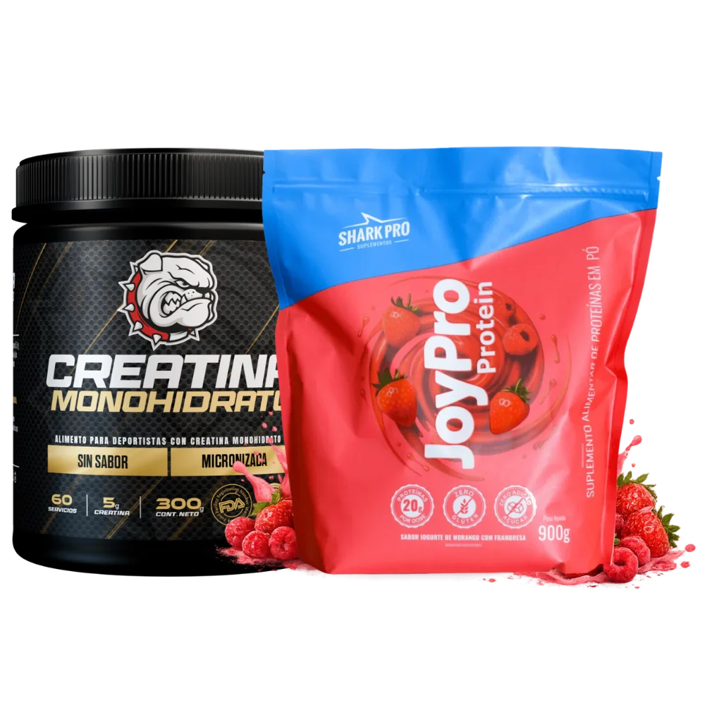 Creatine FDA Strongest + Whey Protein JoyPro