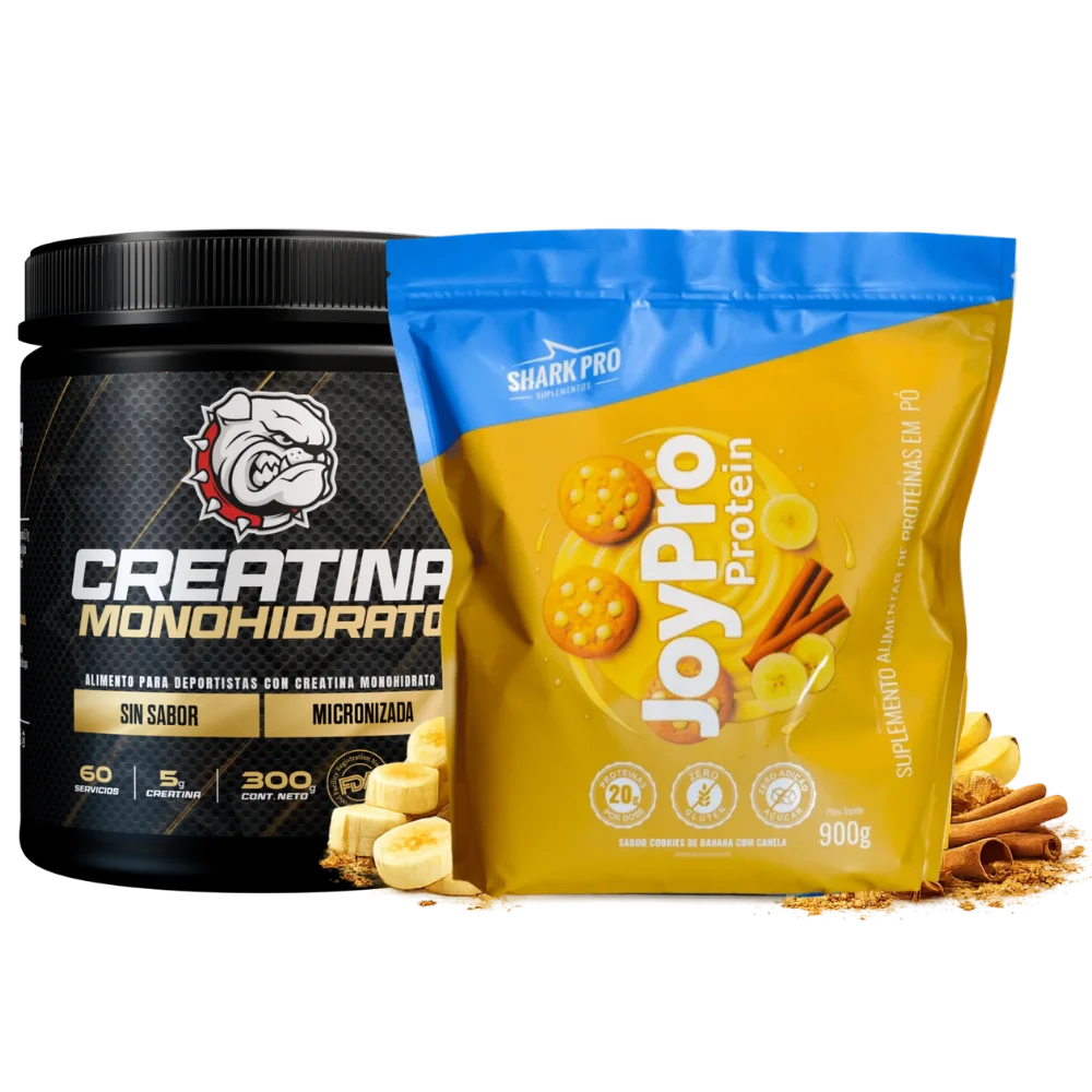 Creatine FDA Strongest + Whey Protein JoyPro