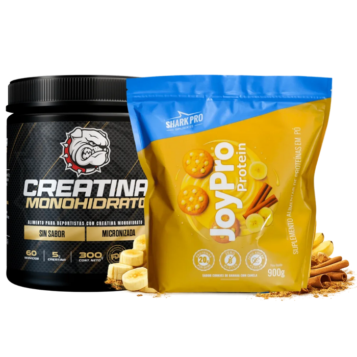 Creatine FDA Strongest + Whey Protein JoyPro
