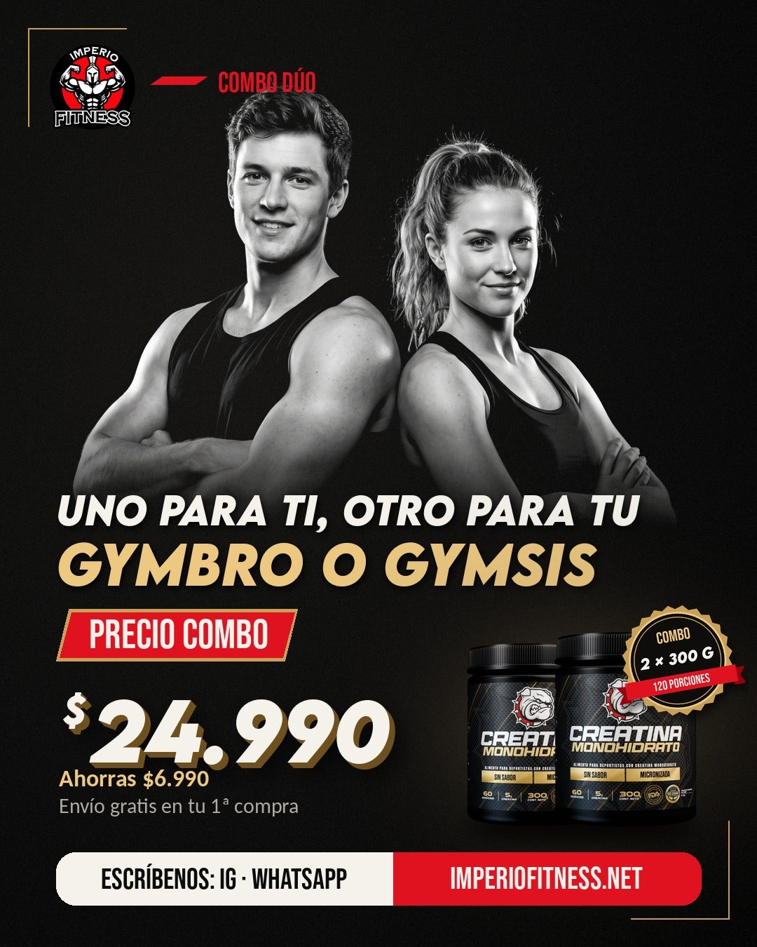 Creatina Strongest 2x300g