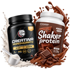 Shaker Protein 2kg + Creatina 100% Monohidratada Strongest